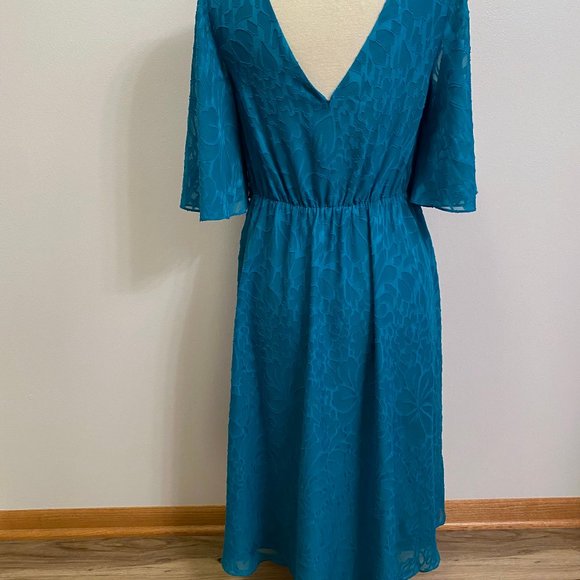 Anthro HD in Paris midi dress size small - Picture 3 of 6